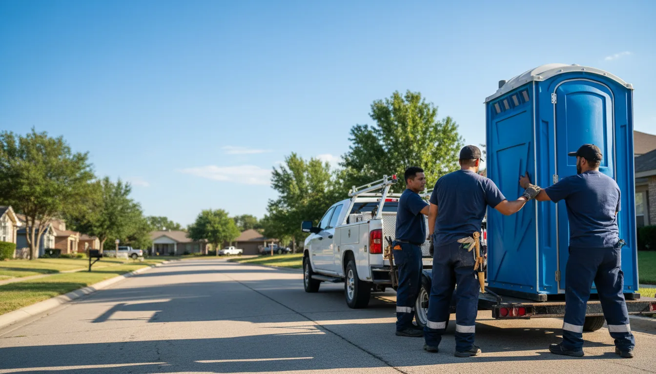 Portable Toilet Rental in Waterloo, OH near me